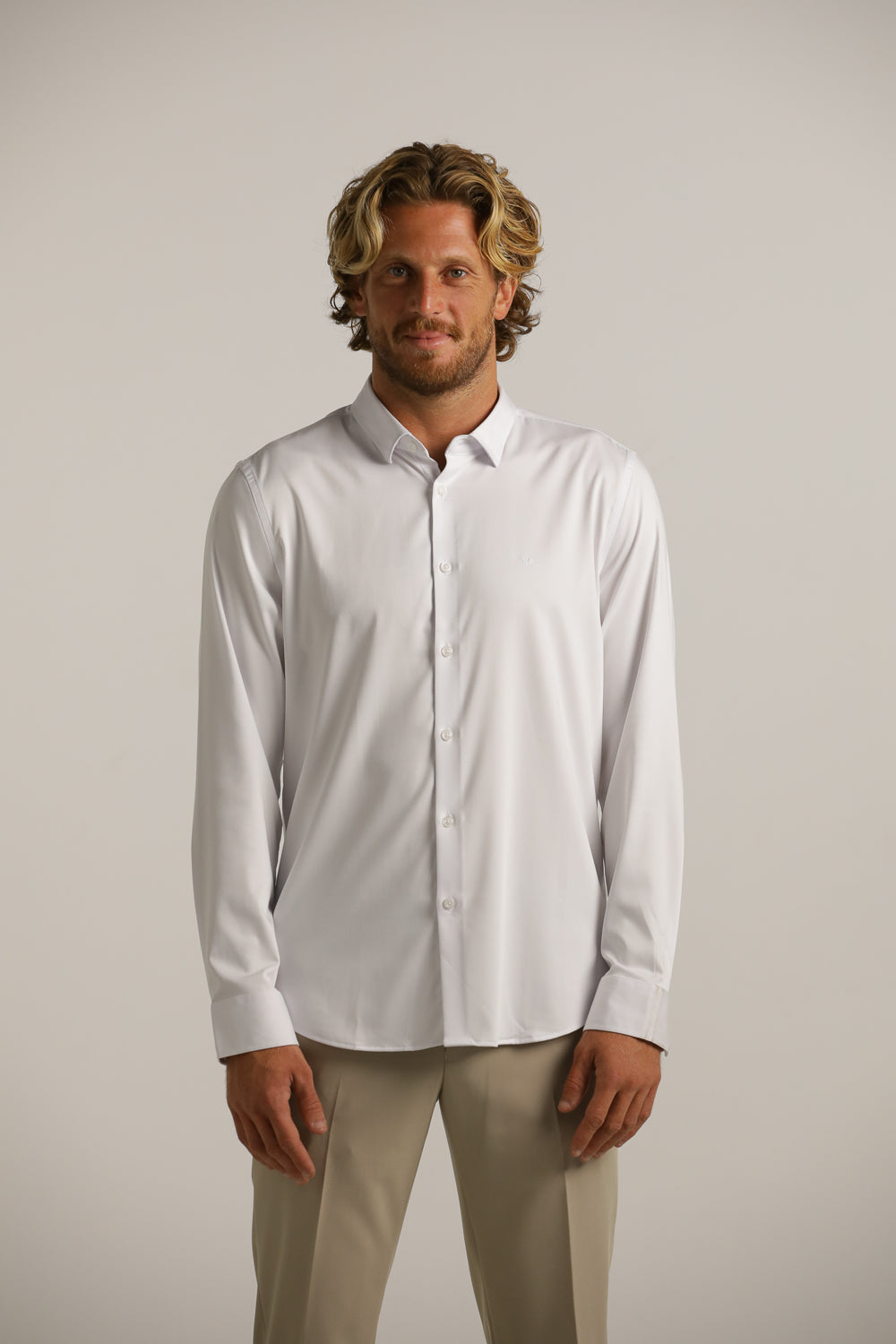 חולצה מכופתרת פופלין מודרן | קנת קול