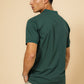 חולצה פולו פיקה בייסיק בצבע ירוק - 3