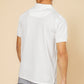 חולצה פולו פיקה בייסיק בצבע לבן - 6