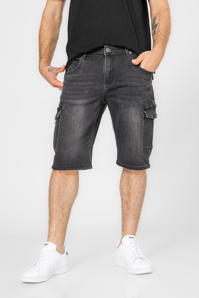 מכנסי ג'ינס בצבע שחור