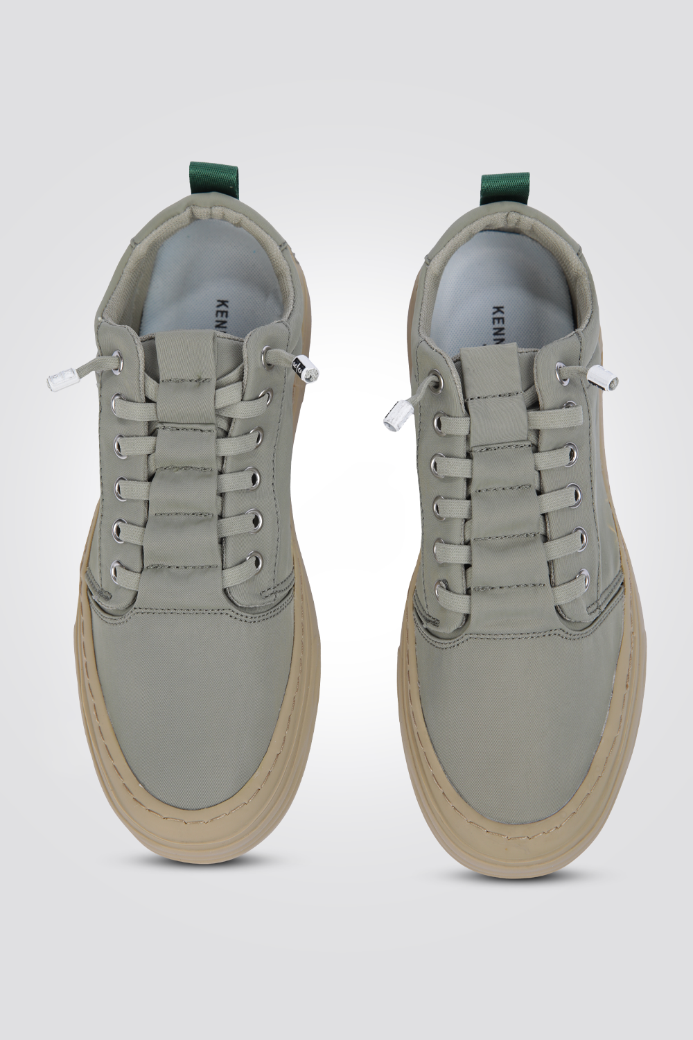 סניקרס גבר בצבע ירוק בהיר