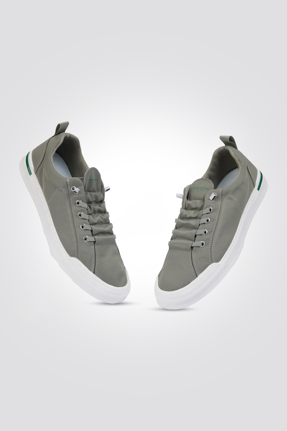 סניקרס גבר בצבע ירוק זית