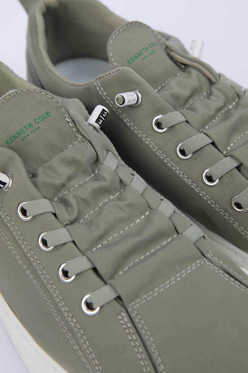 סניקרס גבר בצבע ירוק זית