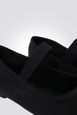 נעלי בלרינה נשים בצבע שחור