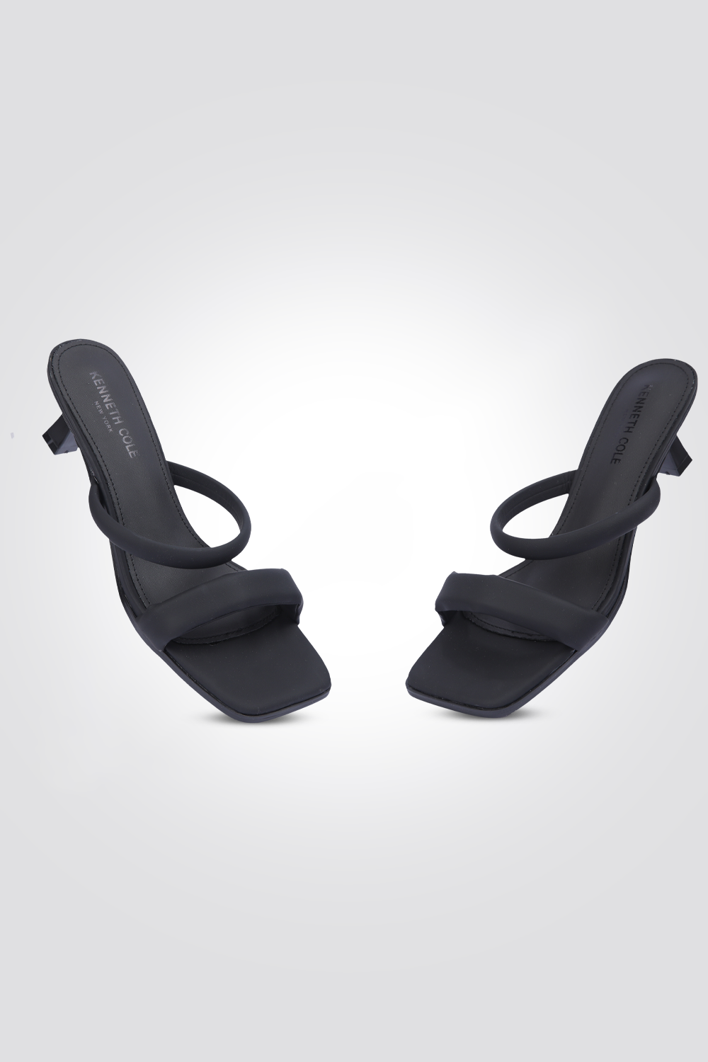 סנדל עקב נשים בצבע שחור