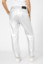 מכנס ג'ינס כסוף