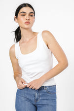 טופ אלסטי מפתח מרובע בצבע לבן