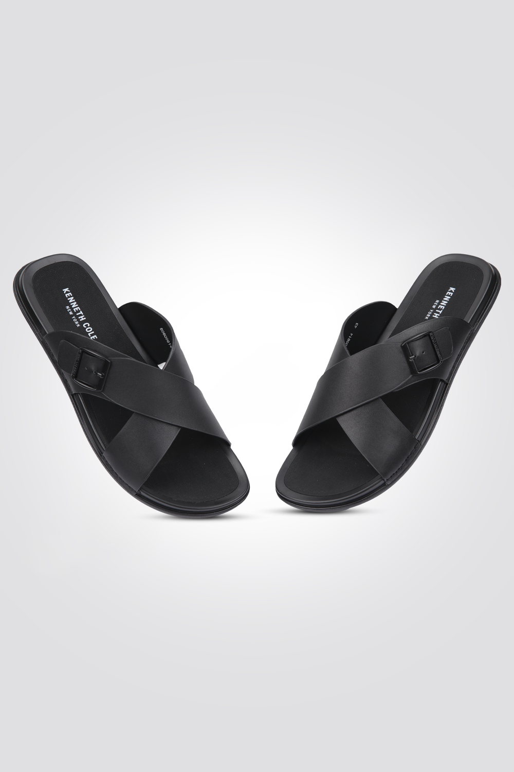 כפכף עור איקס בצבע שחור