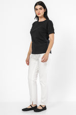 חולצת קימונו בצבע שחור