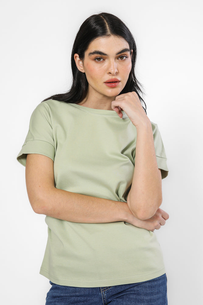 חולצת קימונו בצבע ירוק