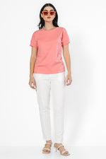 חולצת קימונו בצבע ורוד