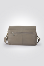 תיק צד לנשים בצבע מוקה