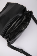 תיק צד לנשים בצבע שחור