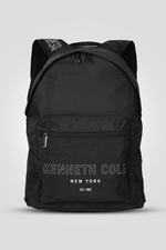 תיק גב עם לוגו בצבע שחור 