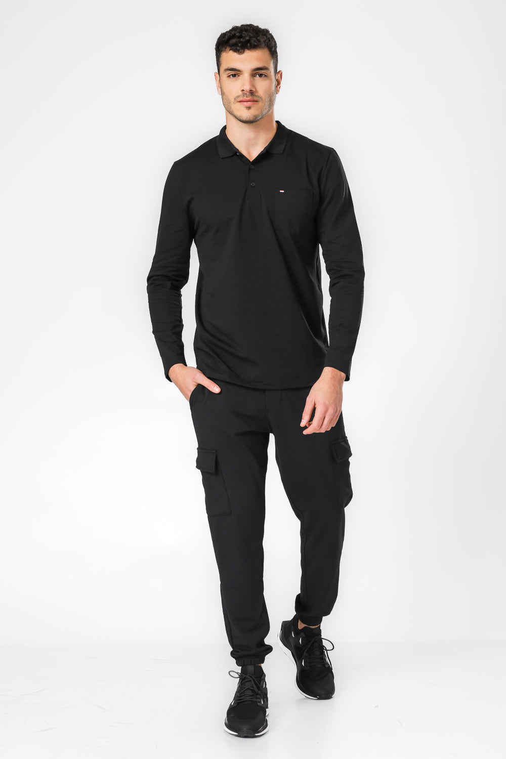 חולצת פולו ארוכה