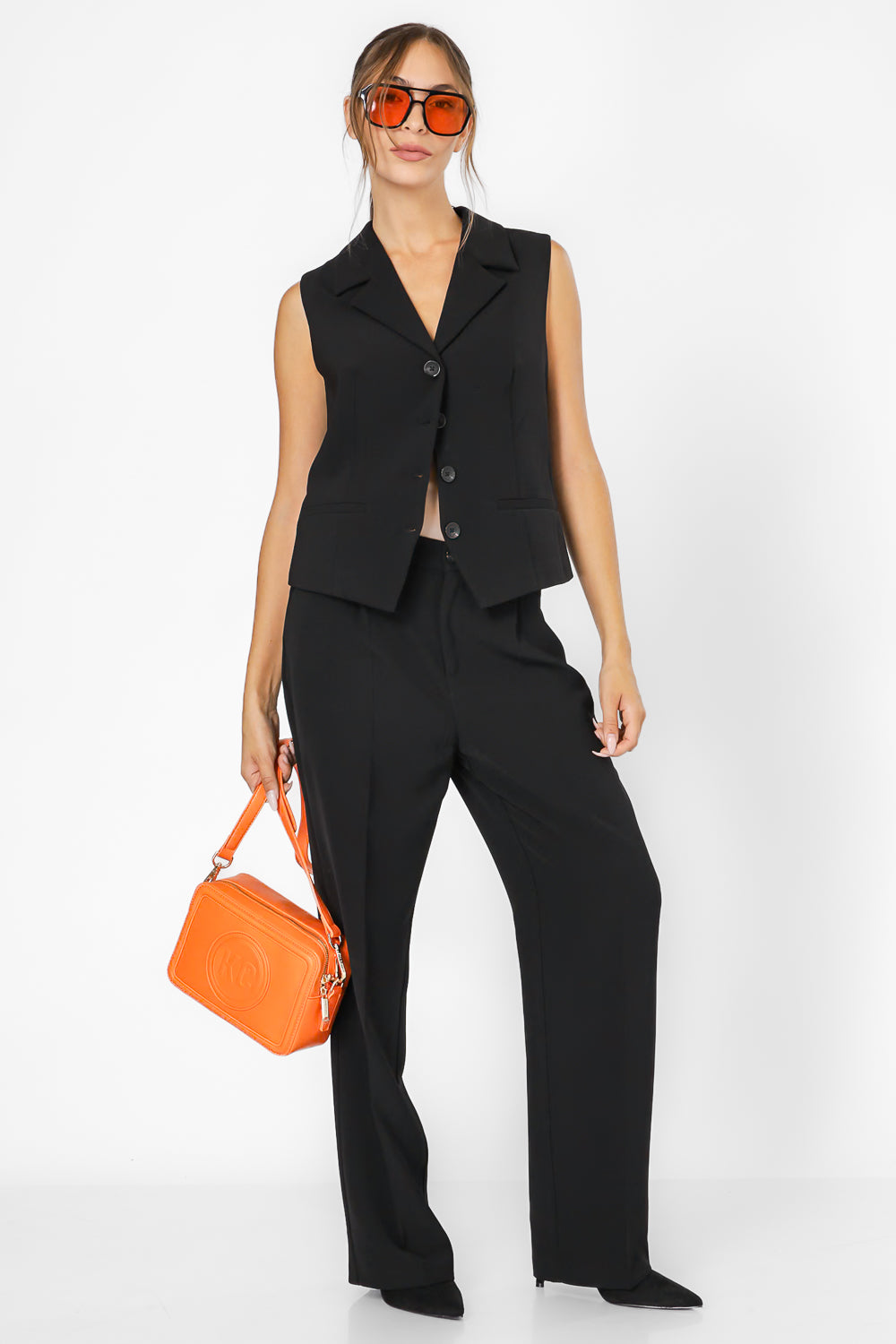 ווסט מחויט בצבע שחור | קנת קול