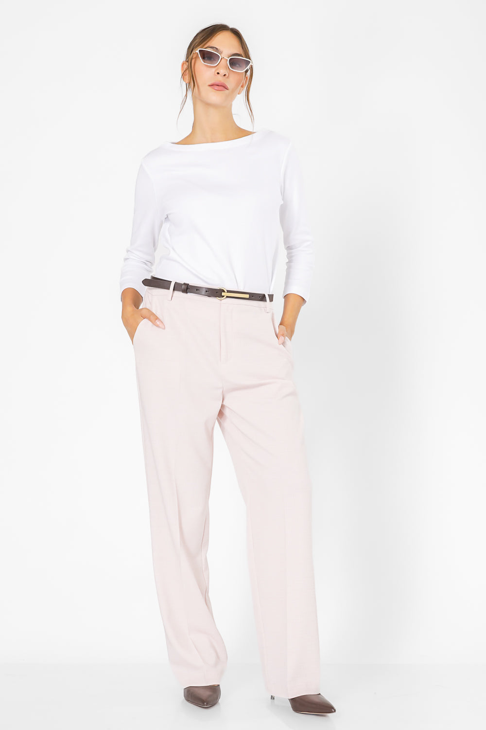 מכנסיים מחויטים מתרחבים | קנת קול