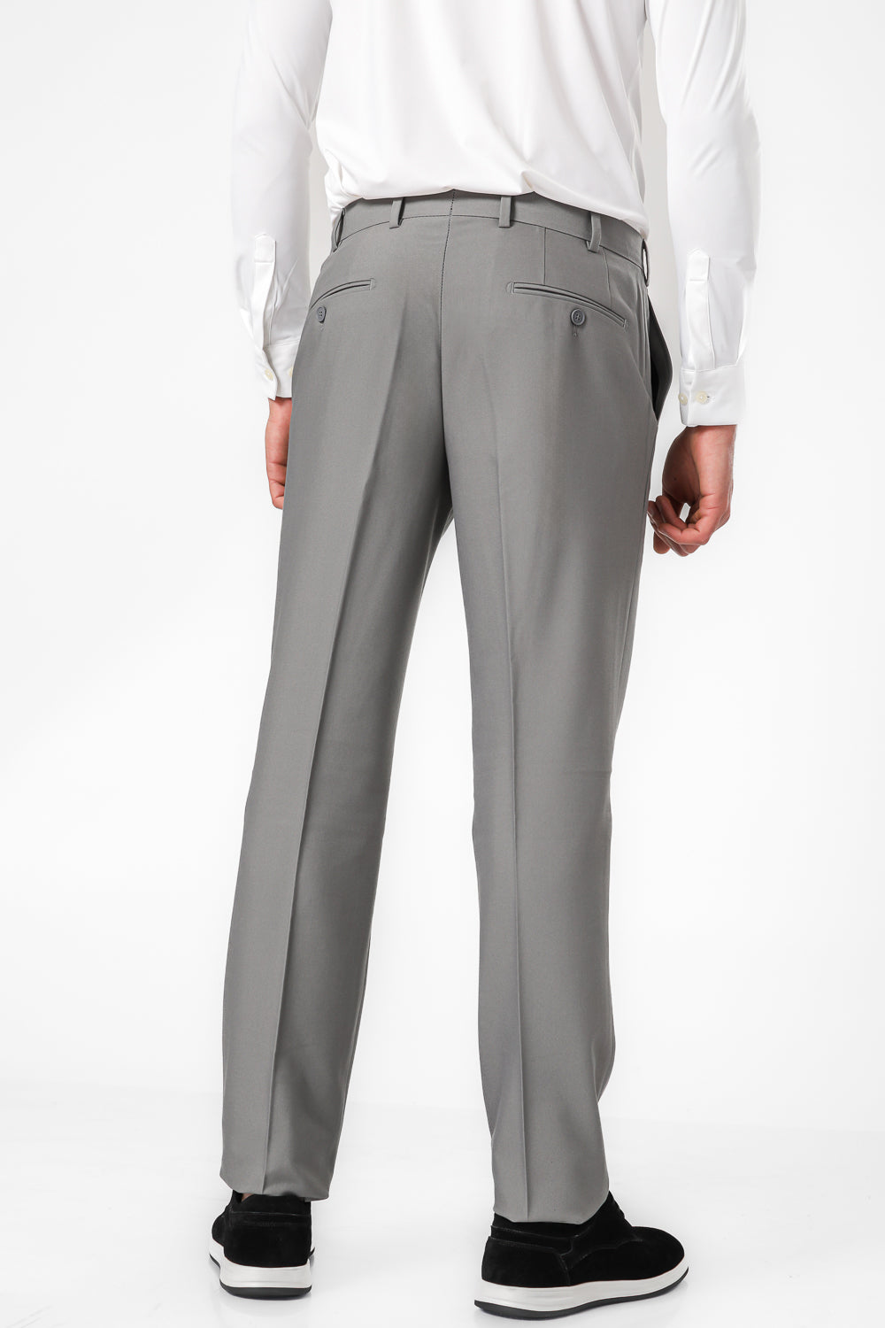 מכנס מחויט MODERN בצבע אפור כהה