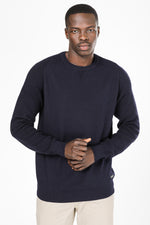 סוודר שרוול רגלן צבע נייבי