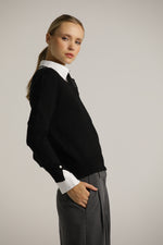 סריג בייסיק מחשוף וי | קנת קול