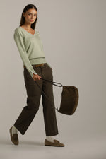 חגורת עור זמש | קנת קול