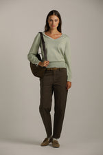 חגורת עור זמש | קנת קול