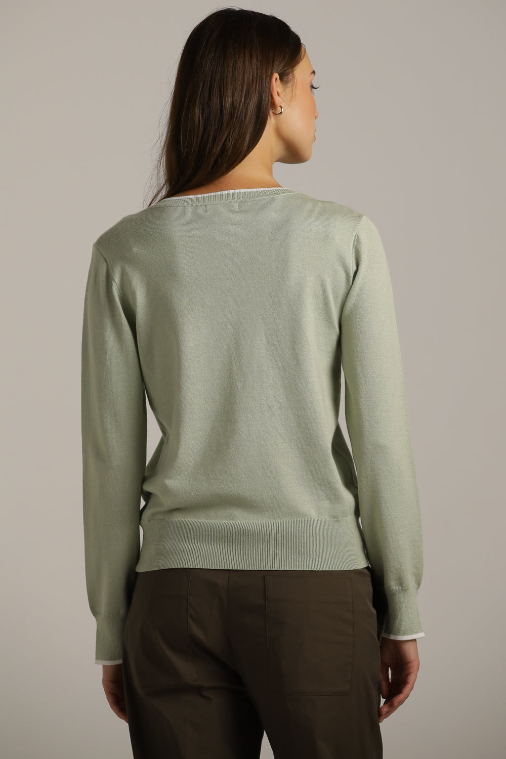 סריג בייסיק מחשוף וי | קנת קול