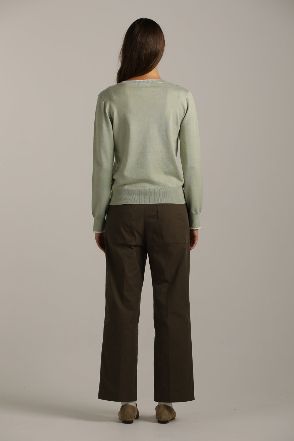 סריג בייסיק מחשוף וי | קנת קול