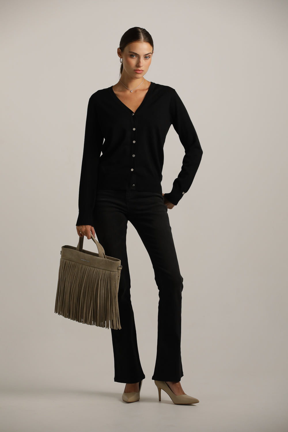 קרדיגן סריג בייסיק | קנת קול