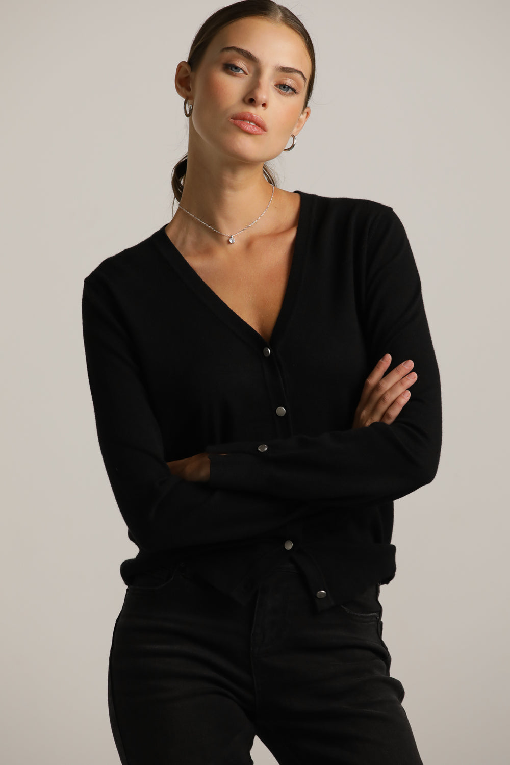 קרדיגן סריג בייסיק | קנת קול