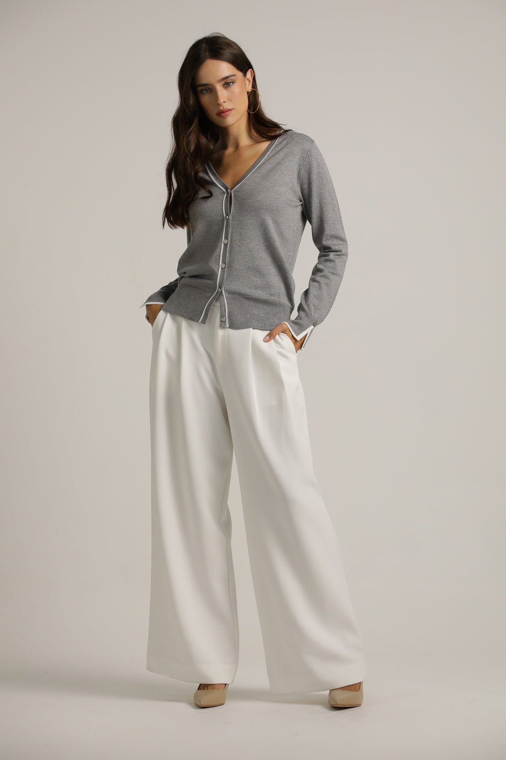 קרדיגן סריג בייסיק | קנת קול