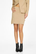 חצאית מיני סרוגה | קנת קול