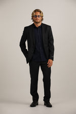 חולצה מכופתרת חלקה בגזרת מודרן פיט | קנת קול