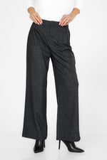 מכנסים מחויטים בגזרה מתרחבת | קנת קול