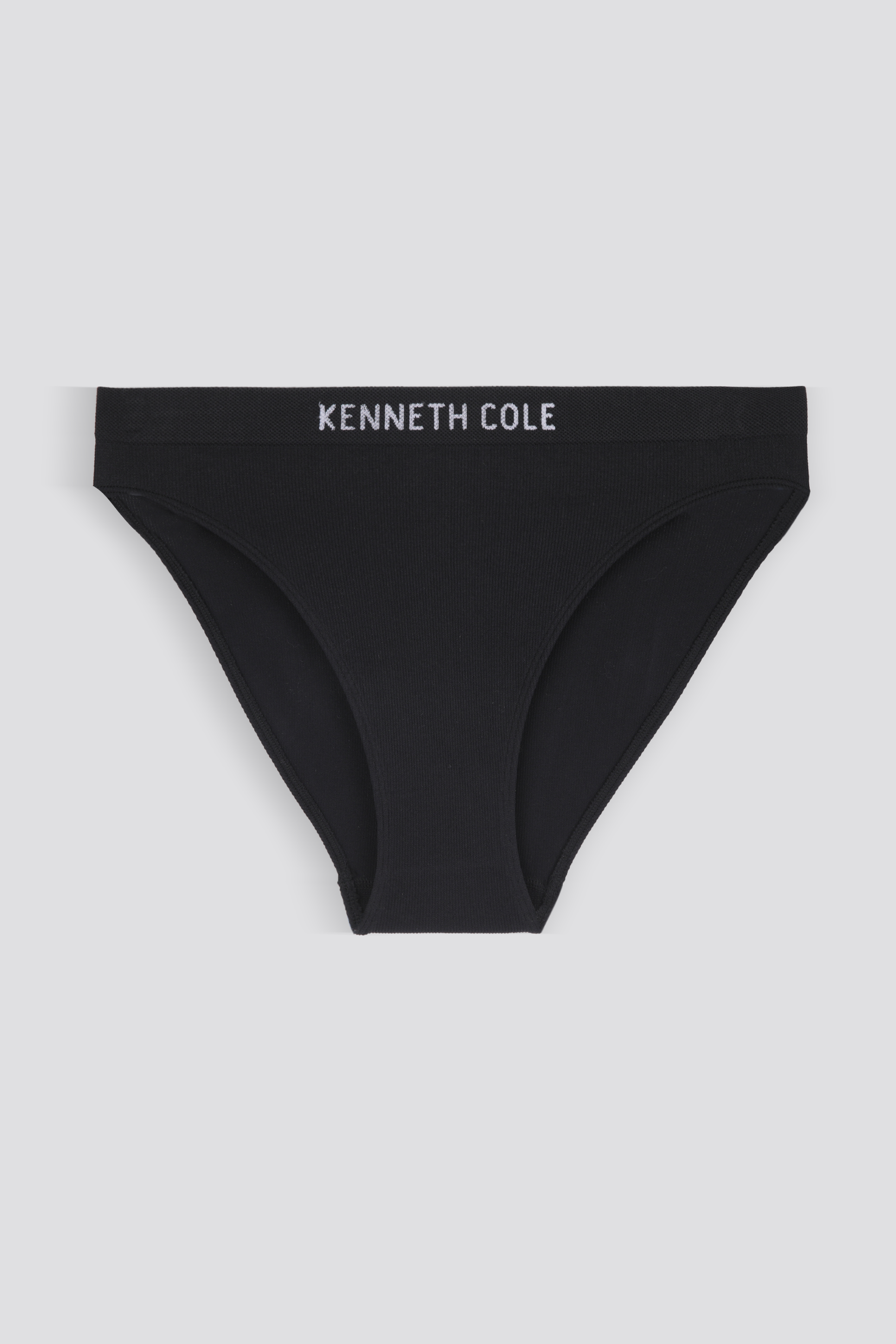 תחתונים ריב גזרת היי-לג בצבע שחור