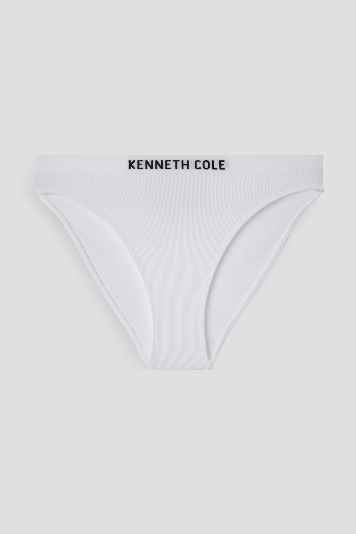 תחתונים ריב גזרת היי-לג בצבע לבן