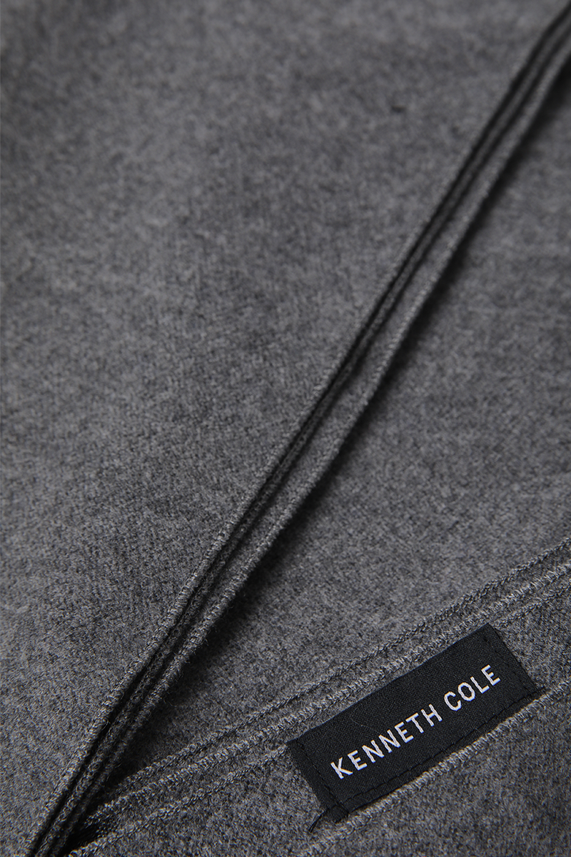 צעיף לגברים בצבע אפור