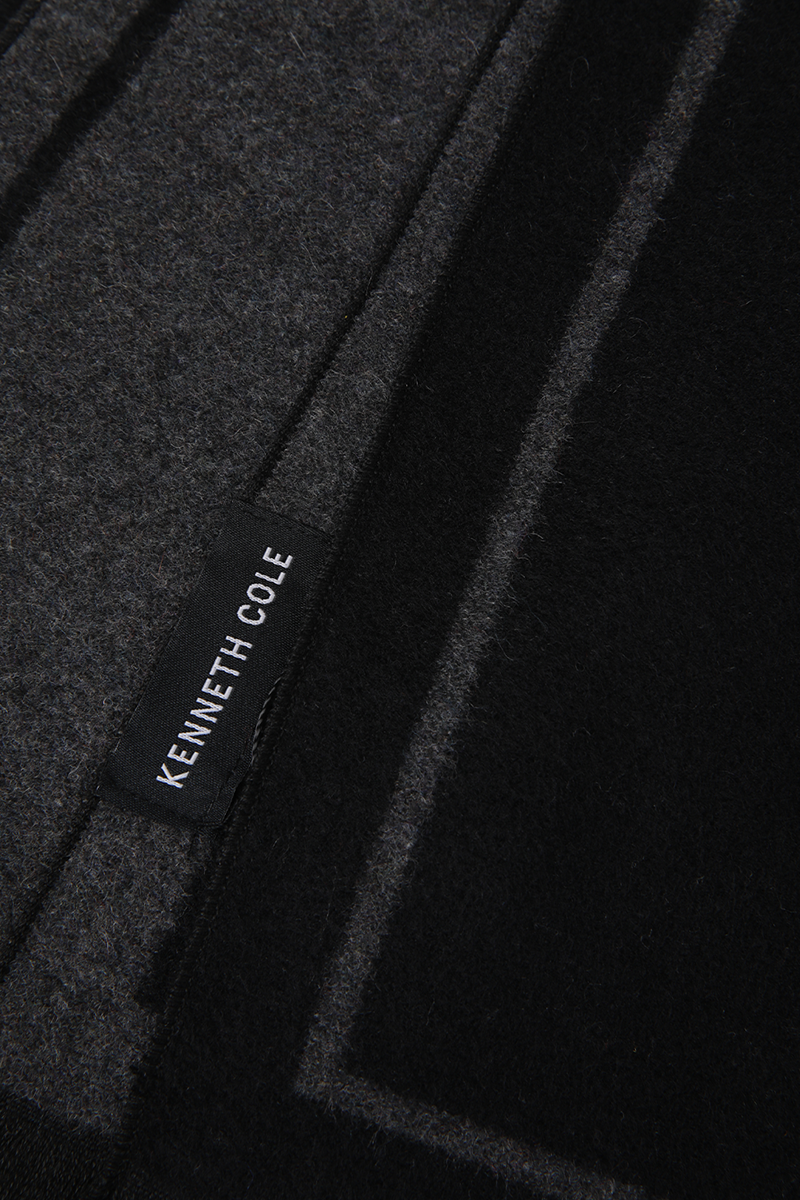 צעיף לגברים בצבע שחור