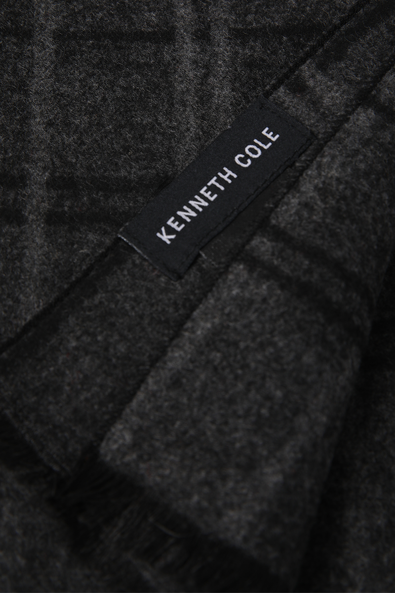 צעיף לגברים בהדפס משבצות