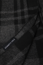 צעיף לגברים בהדפס משבצות