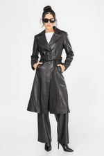 מעיל עור ארוך | קנת קול