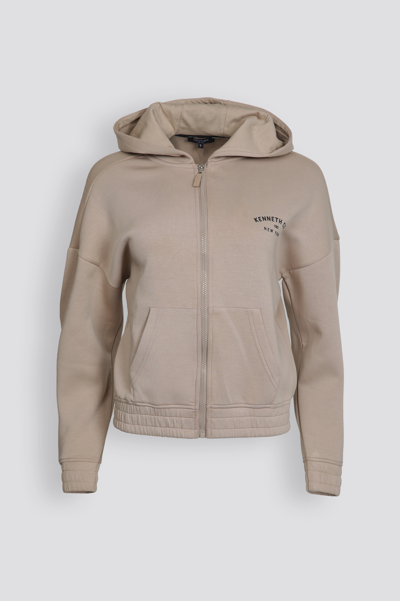 סווטשירט רוכסן ממותג לנשים | קנת קול