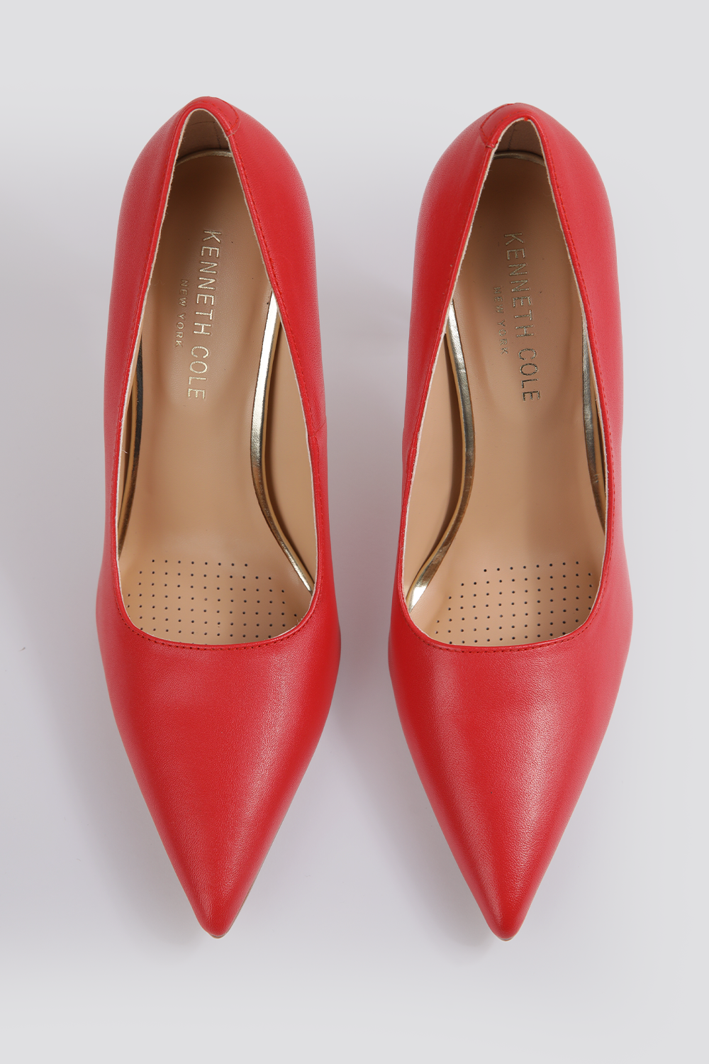 נעלי עקב סטילטו 10 ס"מ בצבע אדום