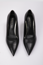 נעלי עקב סטילטו 8 ס"מ בצבע שחור