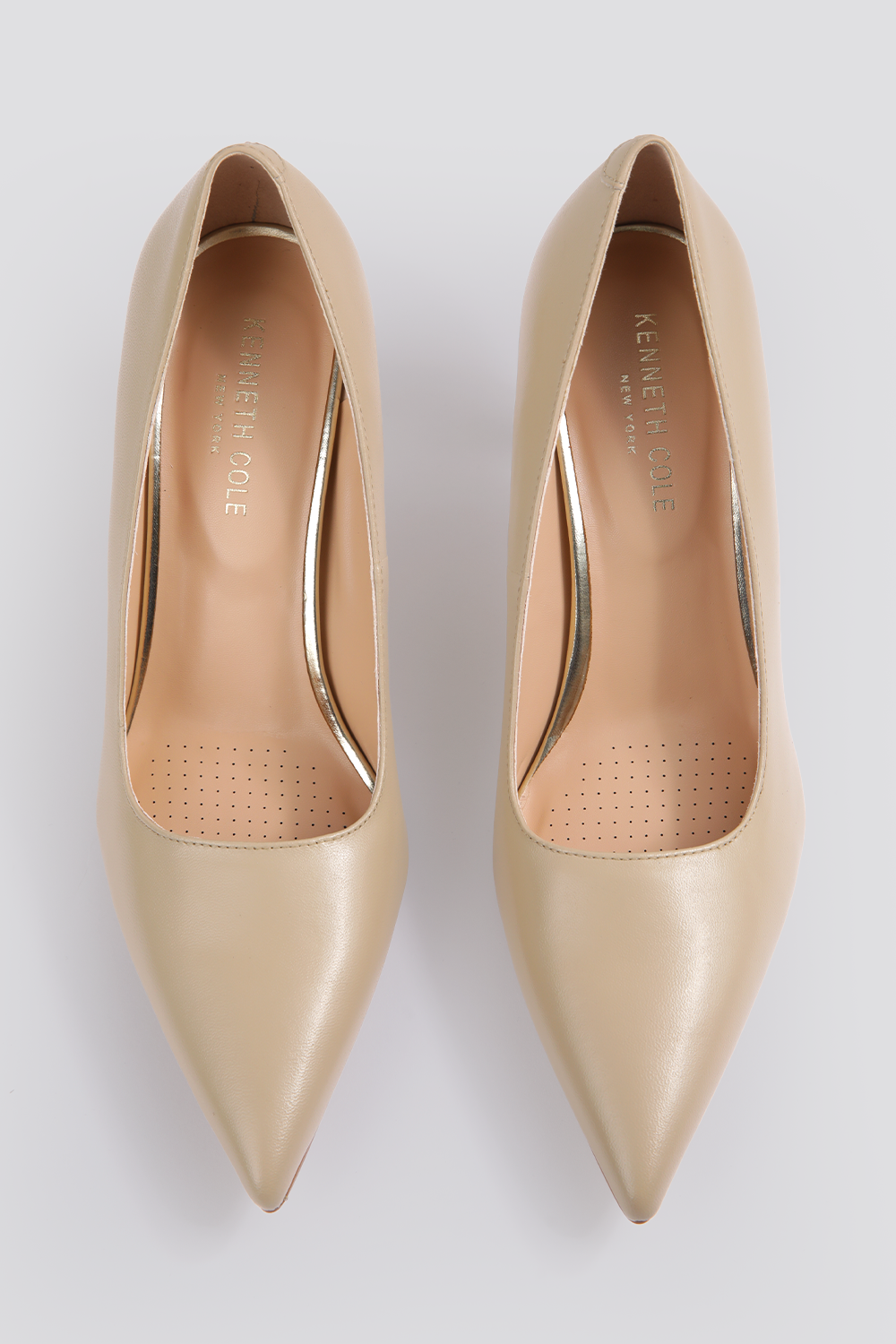 נעלי עקב סטילטו 8 ס"מ בצבע בז'