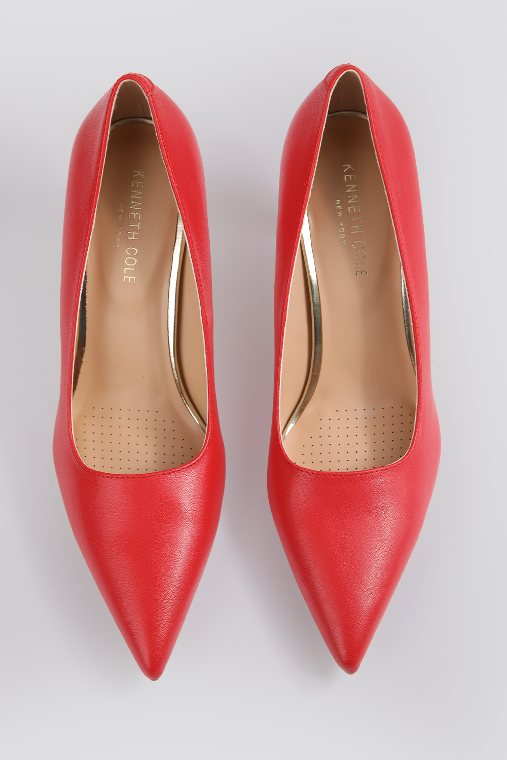 נעלי עקב סטילטו 8 ס"מ בצבע אדום