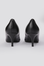 נעלי עקב סטילטו 6 ס"מ בצבע שחור