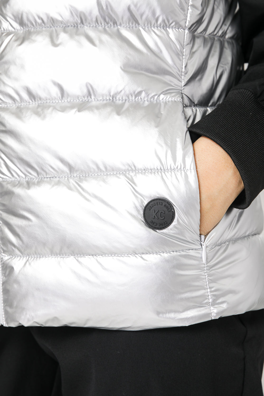 ווסט מרופד עם צווארון גבוה | קנת קול