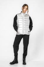 ווסט מרופד עם צווארון גבוה | קנת קול