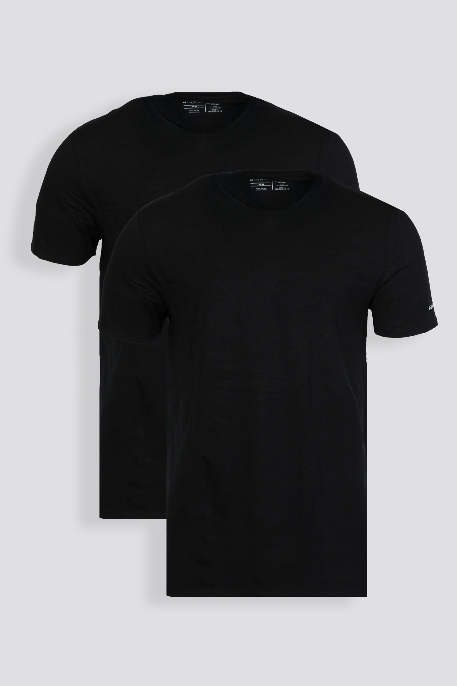 מארז זוג חולצות טישירט צווארון עגול | קנת קול